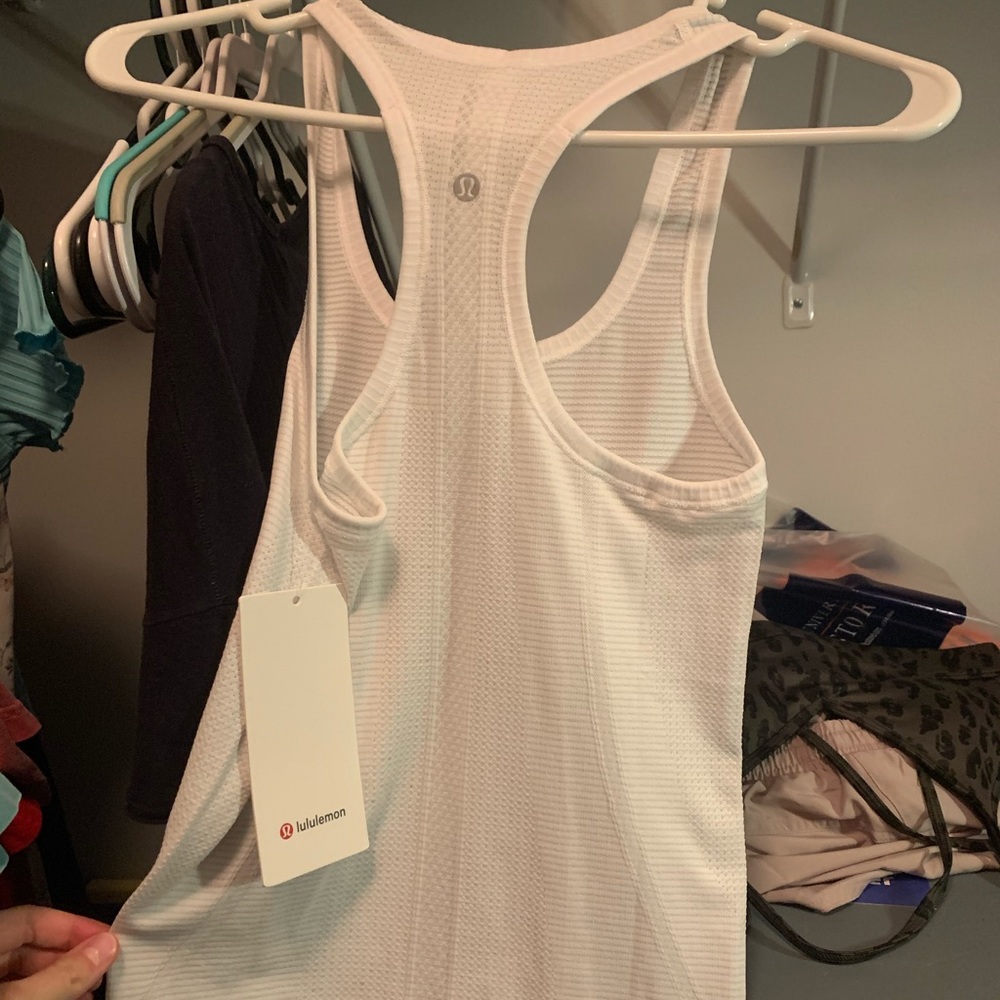White Swiftly Tech Racerback - Picture 5 of 5